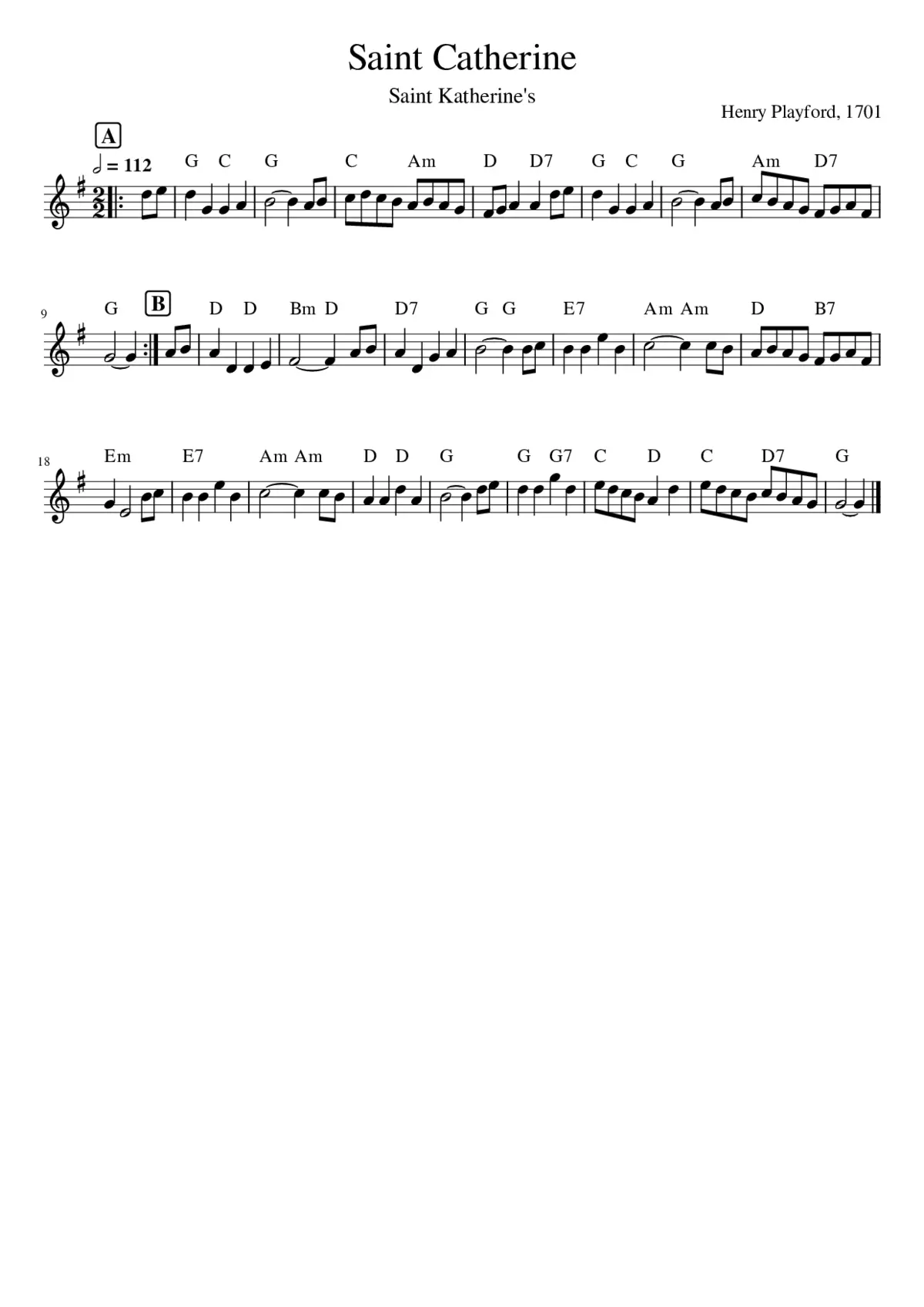 Saint Catherine - Page 1