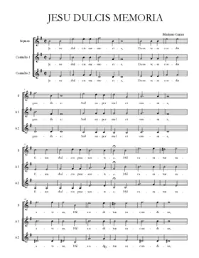 Jesu dulcis memoria II