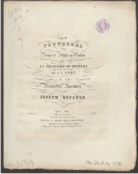 Potpourri for Flute or Violin and Piano No.35