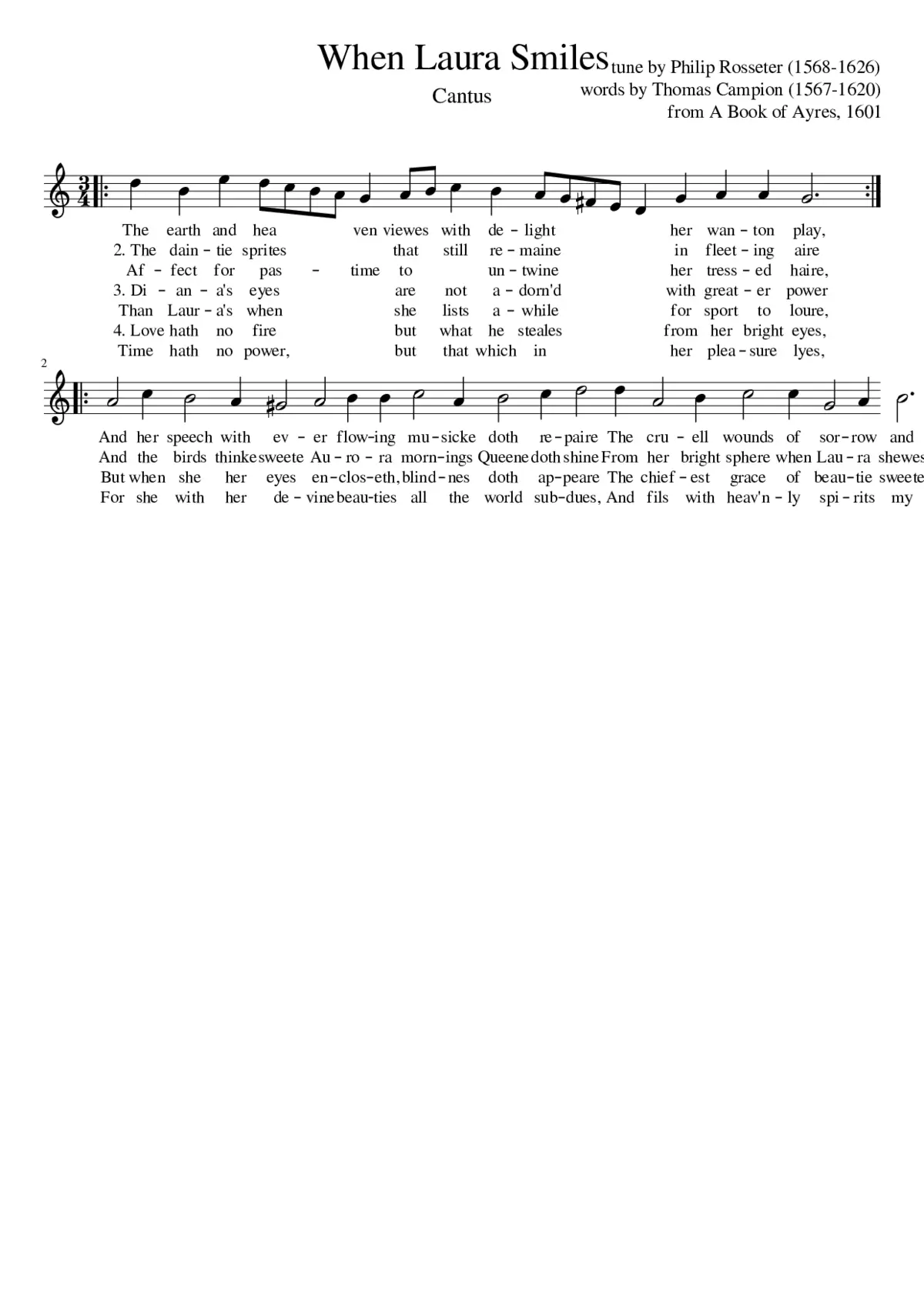 When Laura Smiles - Page 1