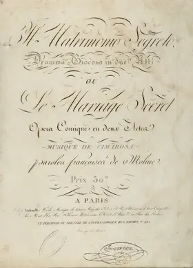 Il matrimonio segreto