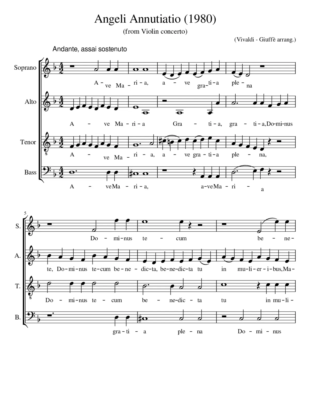 Angeli Annutiatio - Page 1