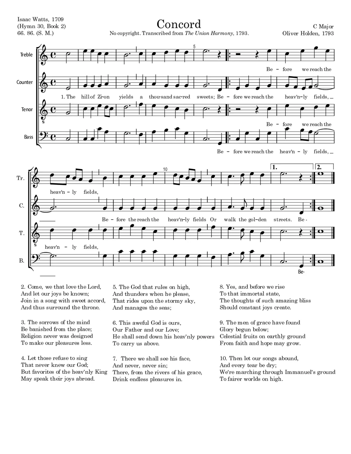Concord - Page 1