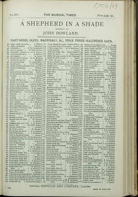 A Shepherd in a Shade his Plaining Made