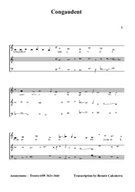 Congaudent angelorum I