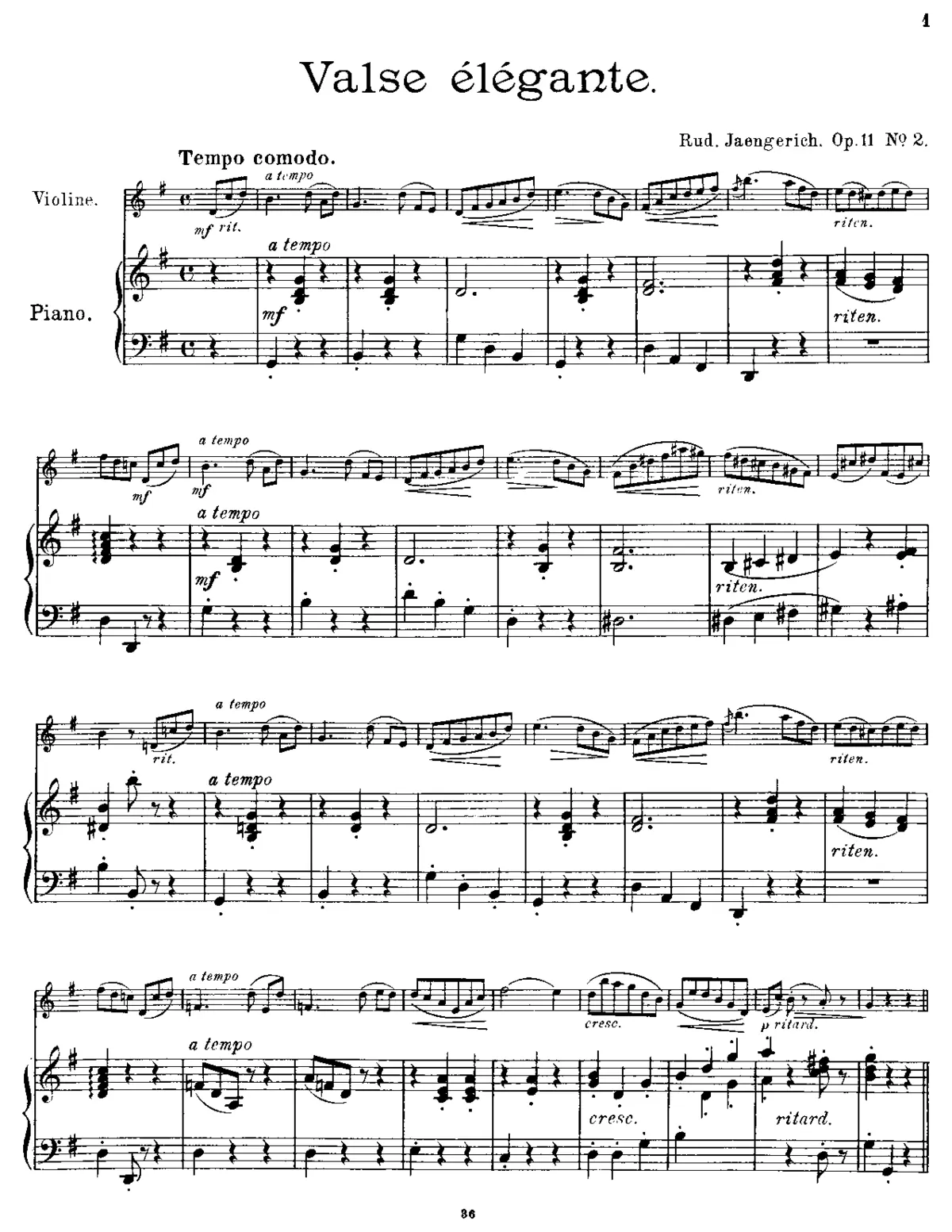 2 Vortragsstücke - Page 1