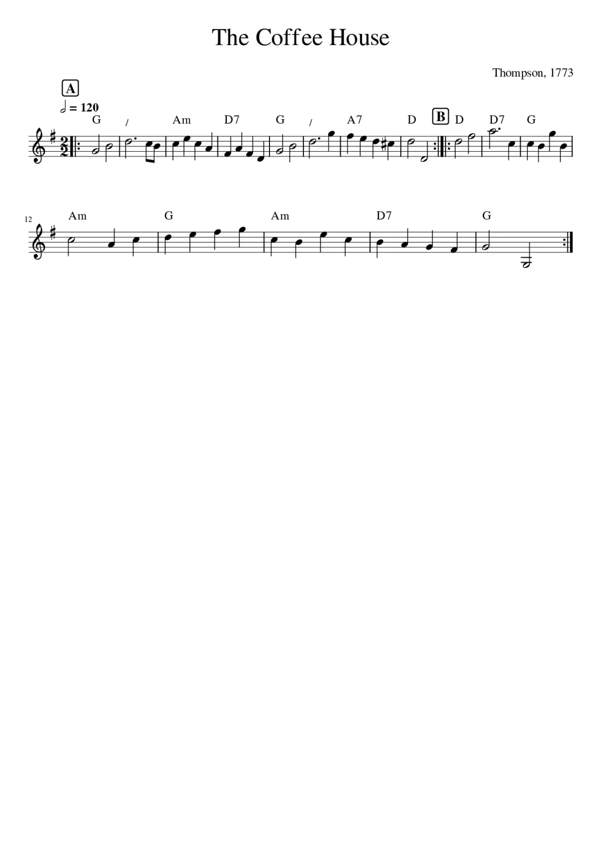 The Coffee House - Page 1