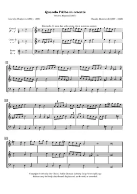 Quando l'alba in oriente