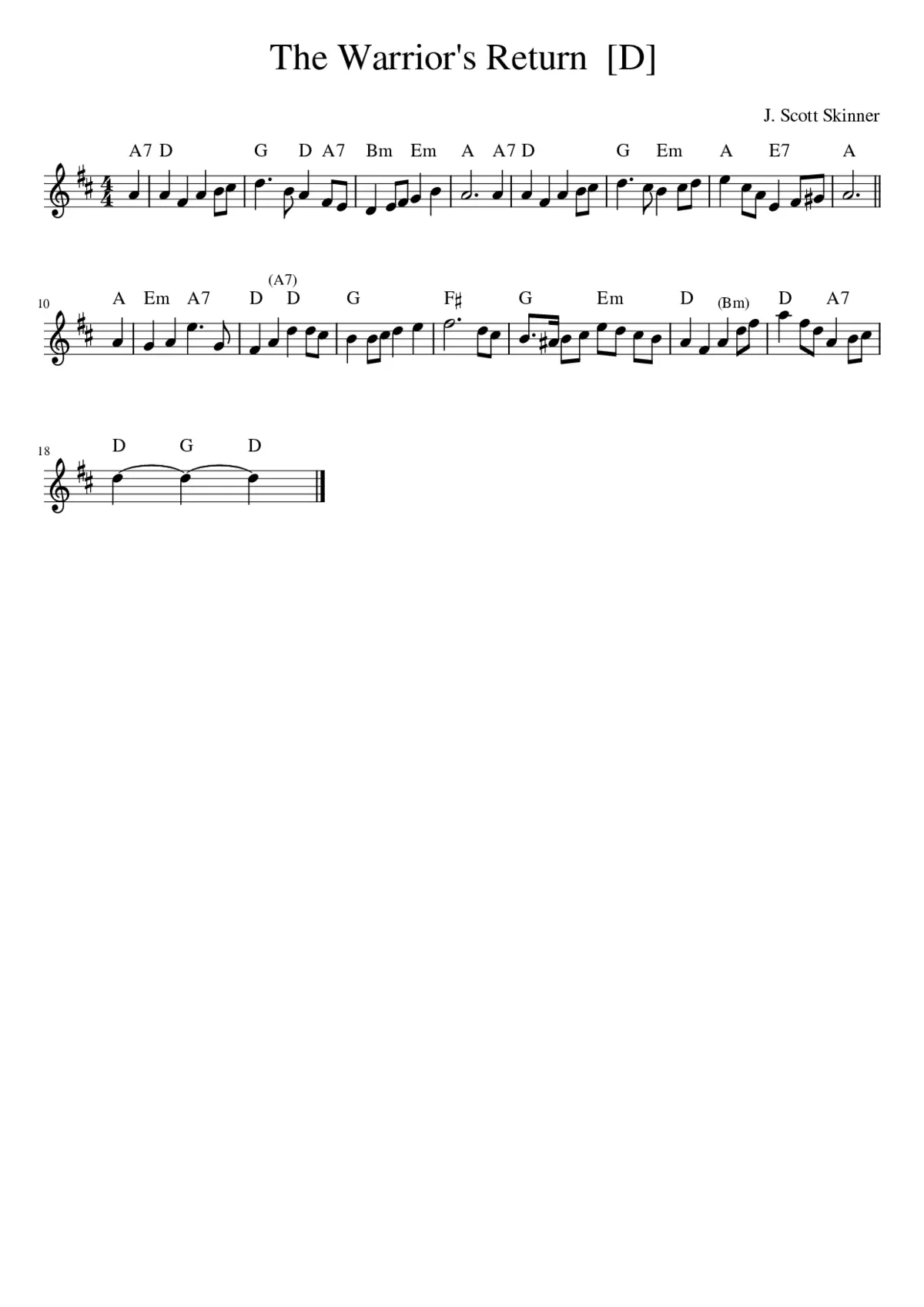 the Warrior's Return - Page 1