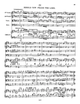 Behold Now, Praise the Lord