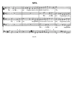 Sicut Moses serpentem in deserto exaltabit, SWV 68