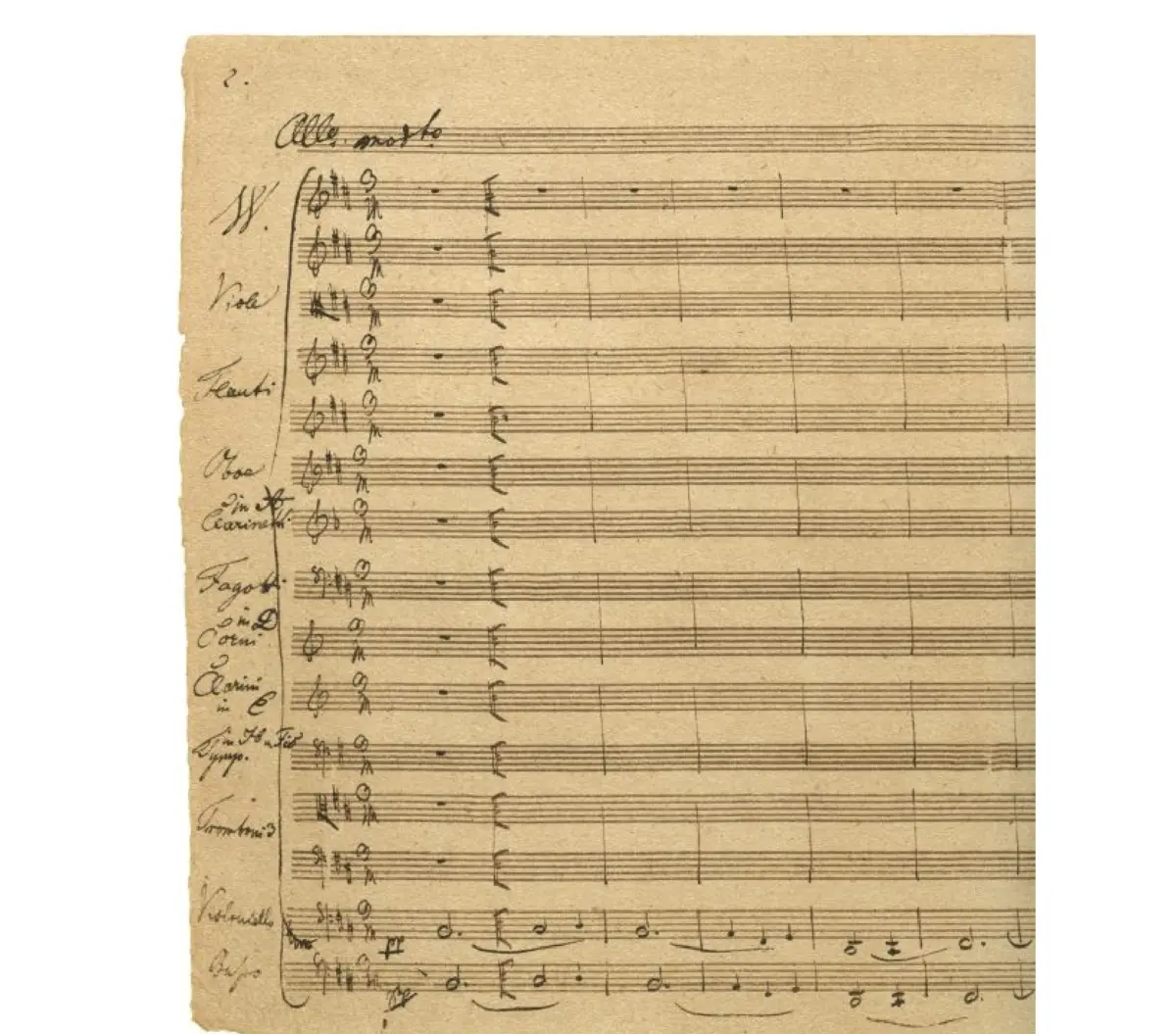 Symphony No.8 D.759 - Page 1