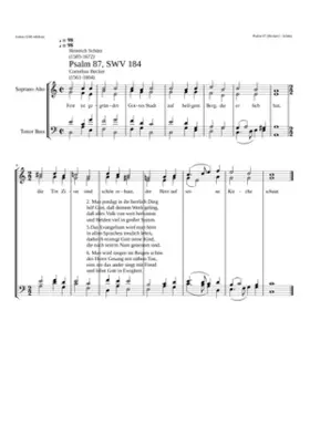 Fest ust gegründet Gottes Stadt SWV 184