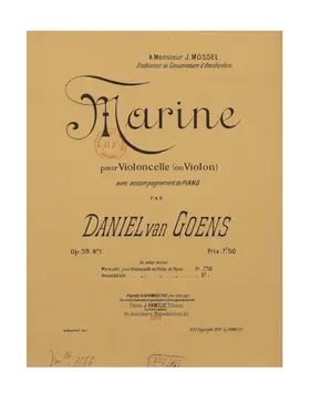 2 Pieces for cello and piano