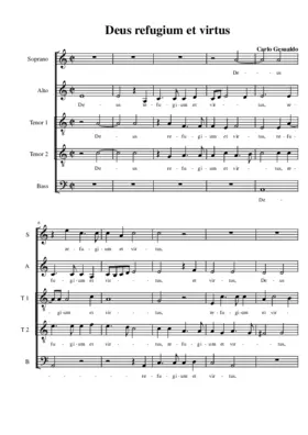 Deus refugium et virtus