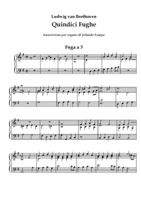 15 Fugues for Organ
