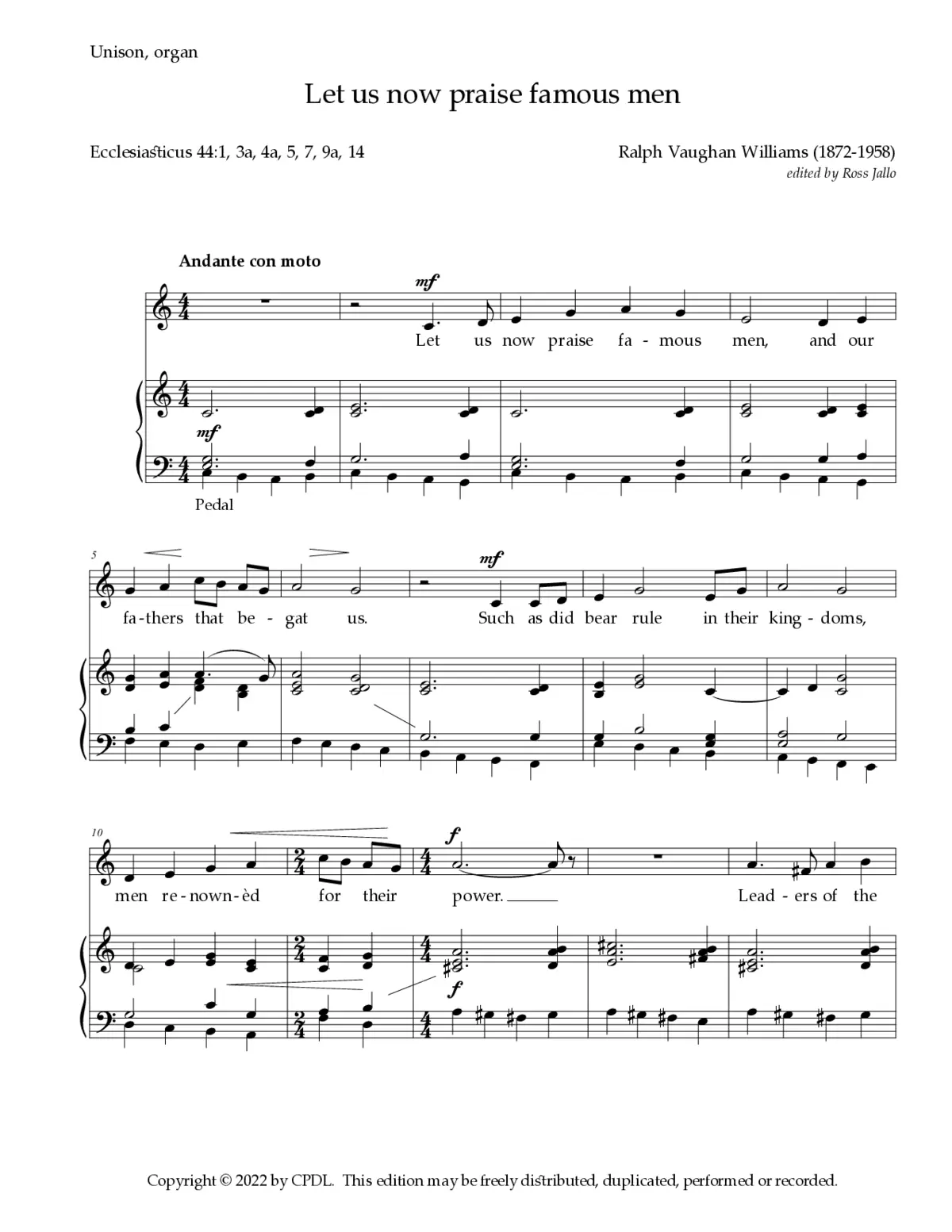 Let us now praise famous men - Page 1