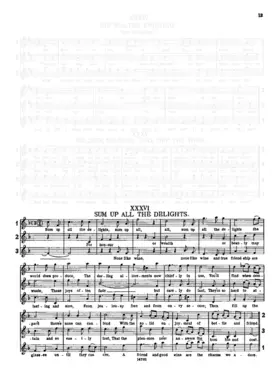 Sum Up All the Delights