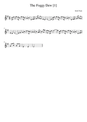 the foggy dew