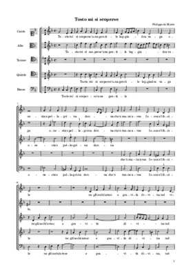 Tosto mi si scoperse