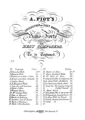 Galop favori de 'Les diamants de la couronne'