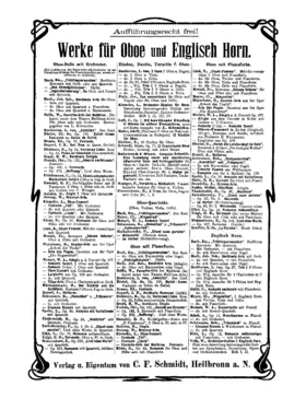 2 Trios für Oboe, Fagott und Violoncello