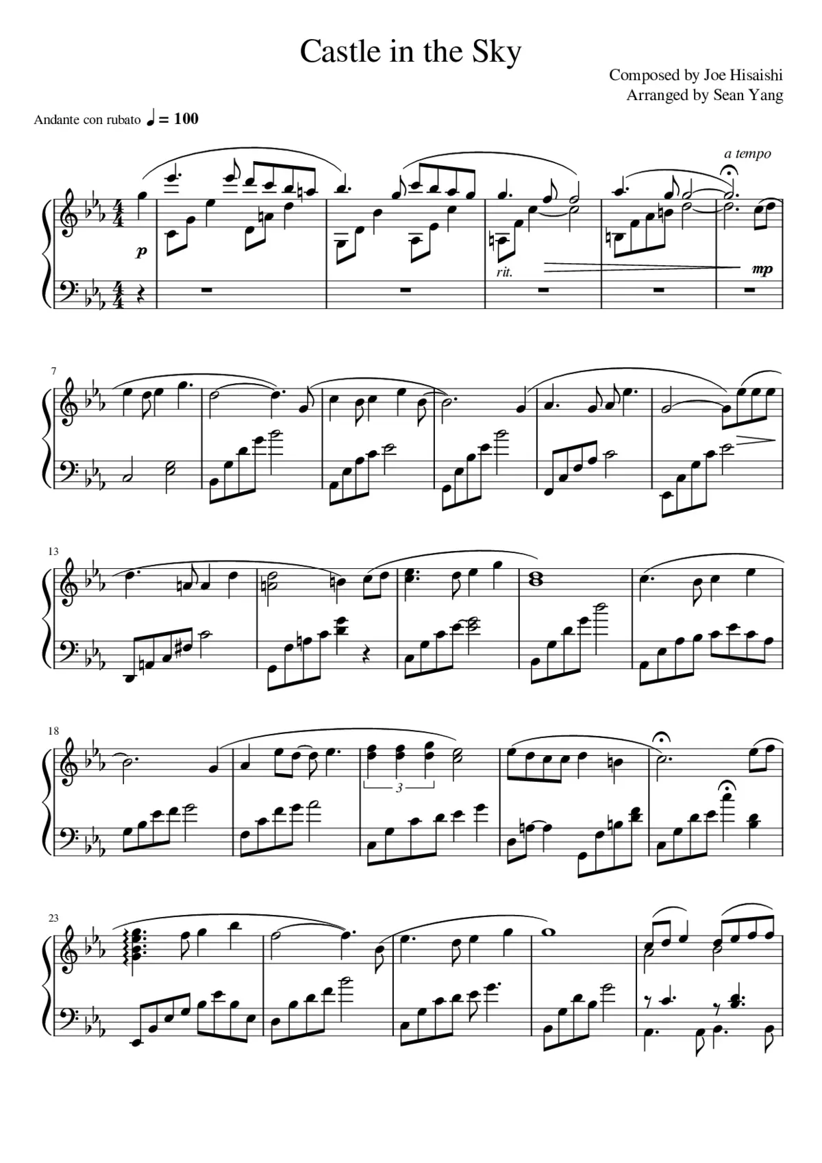 One Summer's Day - Page 1