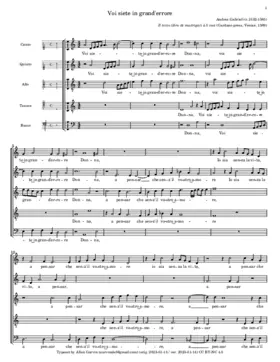 Voi siete in grand'errore