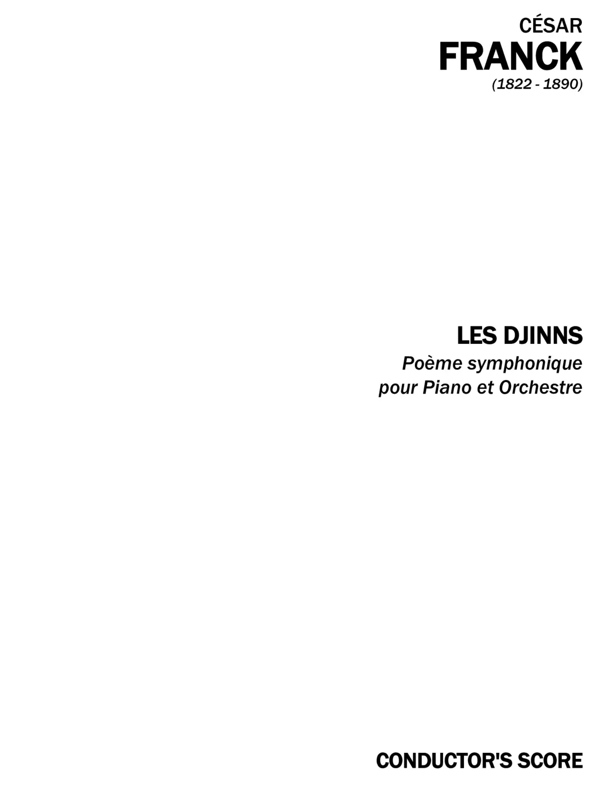 Les Djinns - Page 1