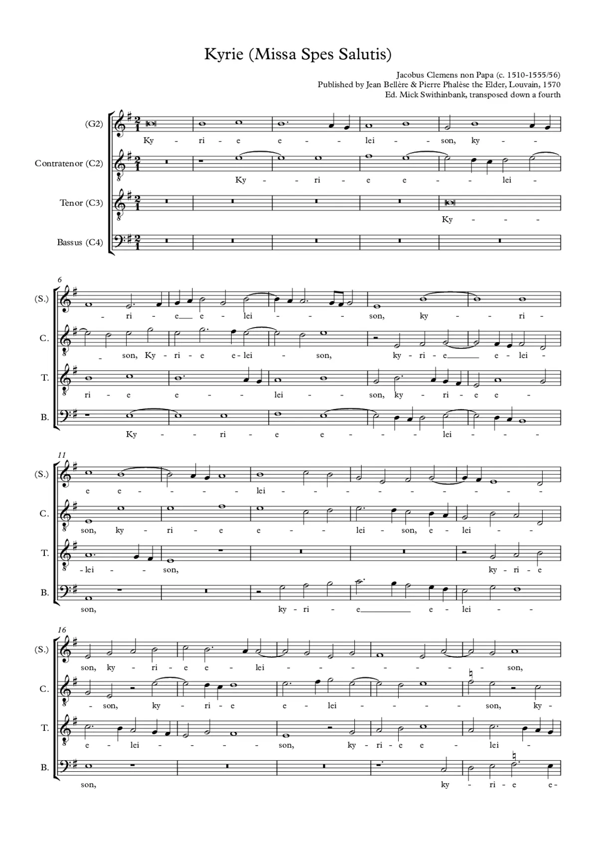Missa Spes Salutis - Page 1