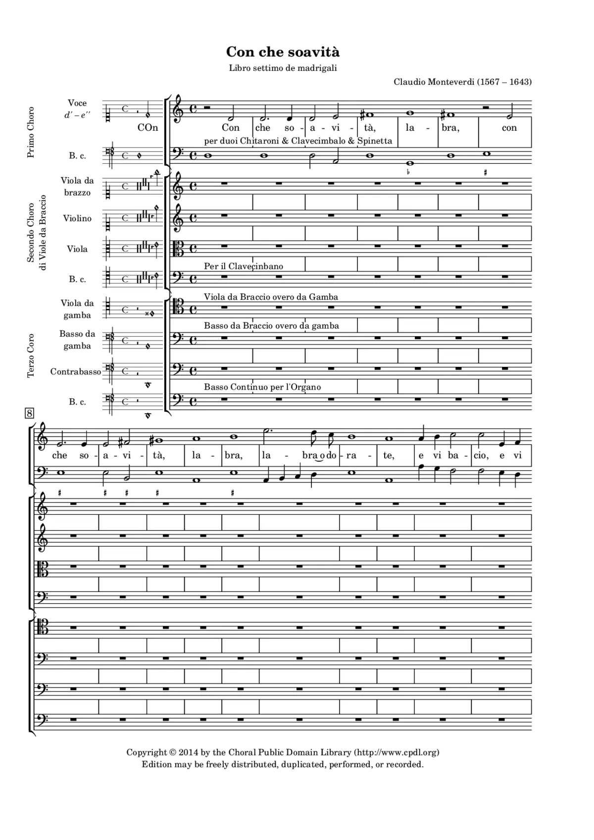 Con che soavità - Page 1