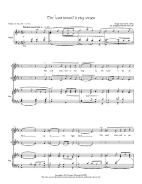 The Lord himself is thy keeper