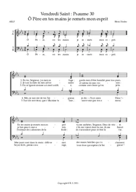 Vendredi Saint : Psaume et Acclamation