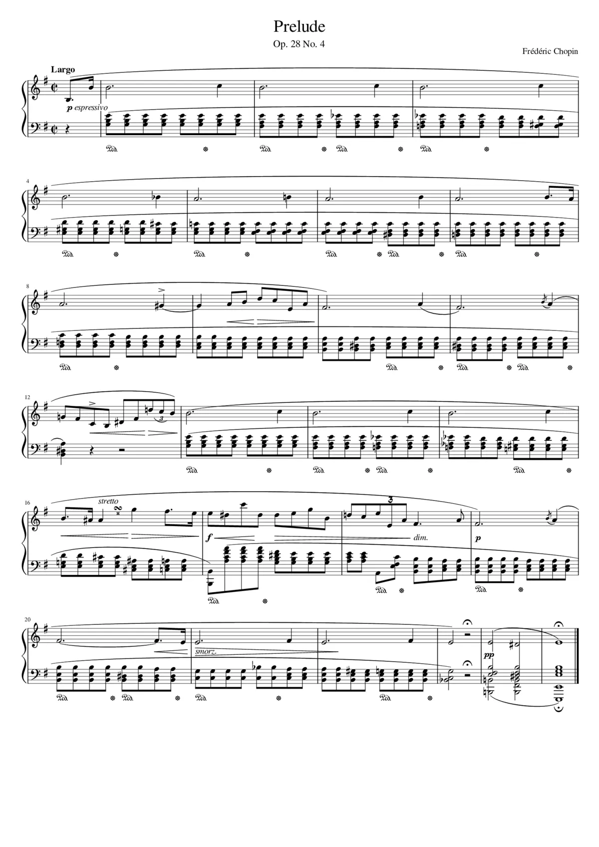 Preludes Op.28 - Page 1