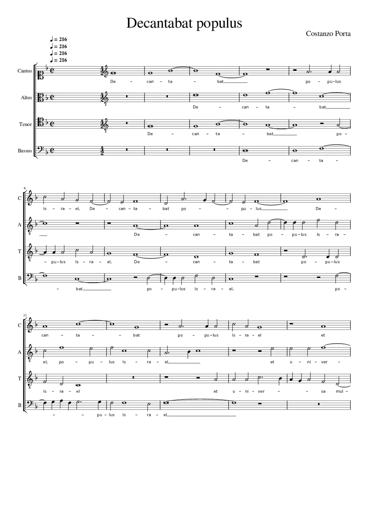 Decantabat populus - Page 1