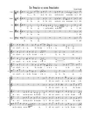 Io bacio e son baciato