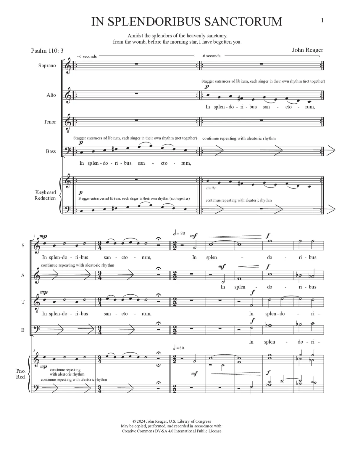 In splendoribus sanctorum - Page 1