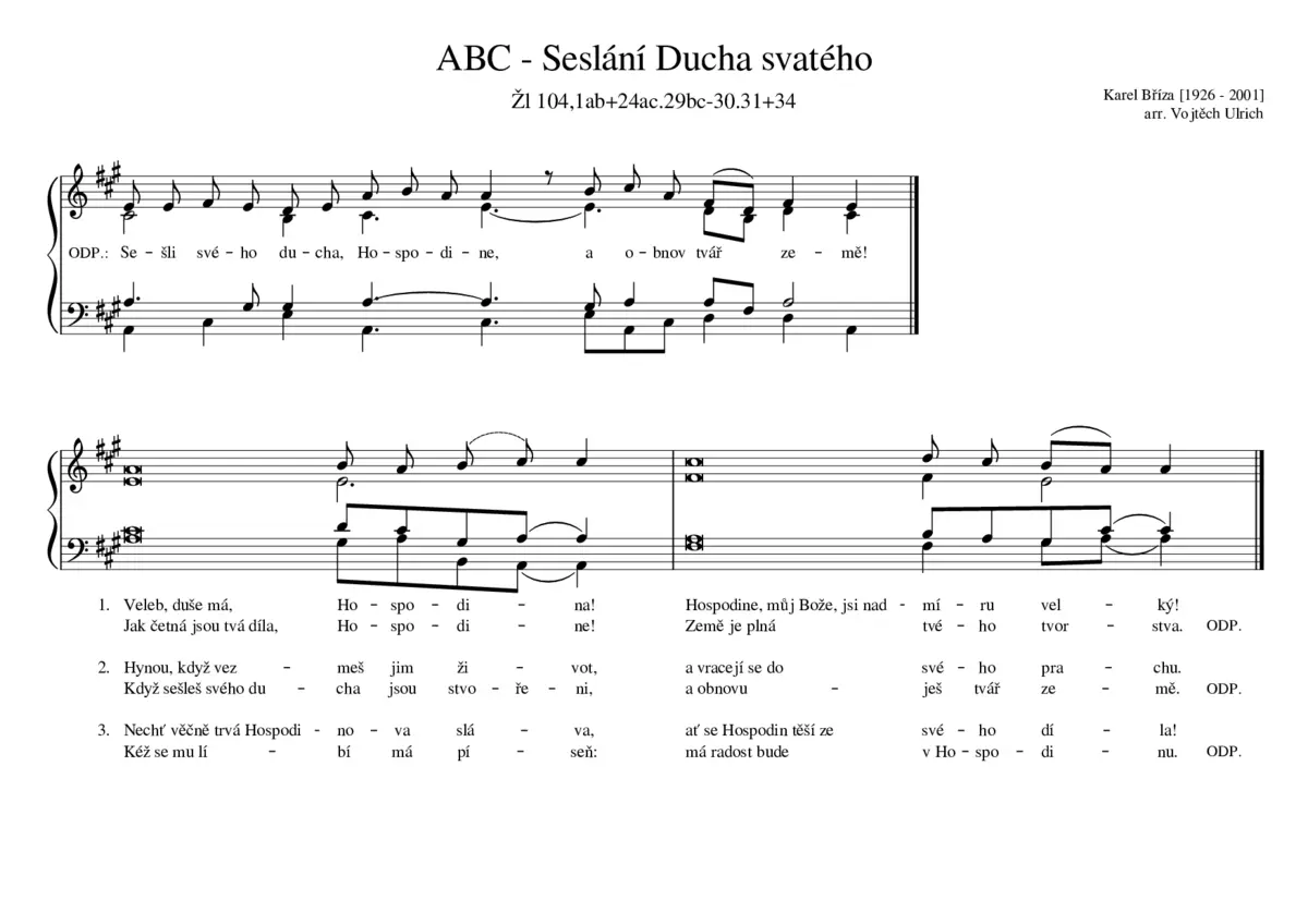 ABC - Seslání Ducha svatého - Page 1