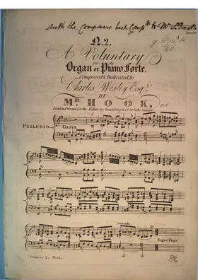 Voluntary No.2 in E minor