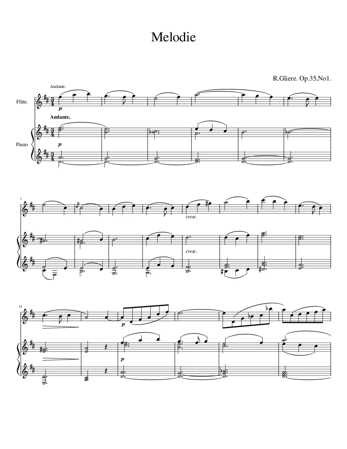11 Pieces Op.35 - Page 1