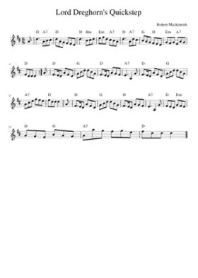 Lord Dreghorn's Quickstep