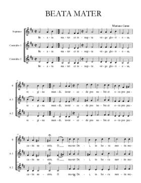 Beata mater