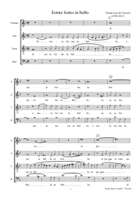 Estote fortes in bello