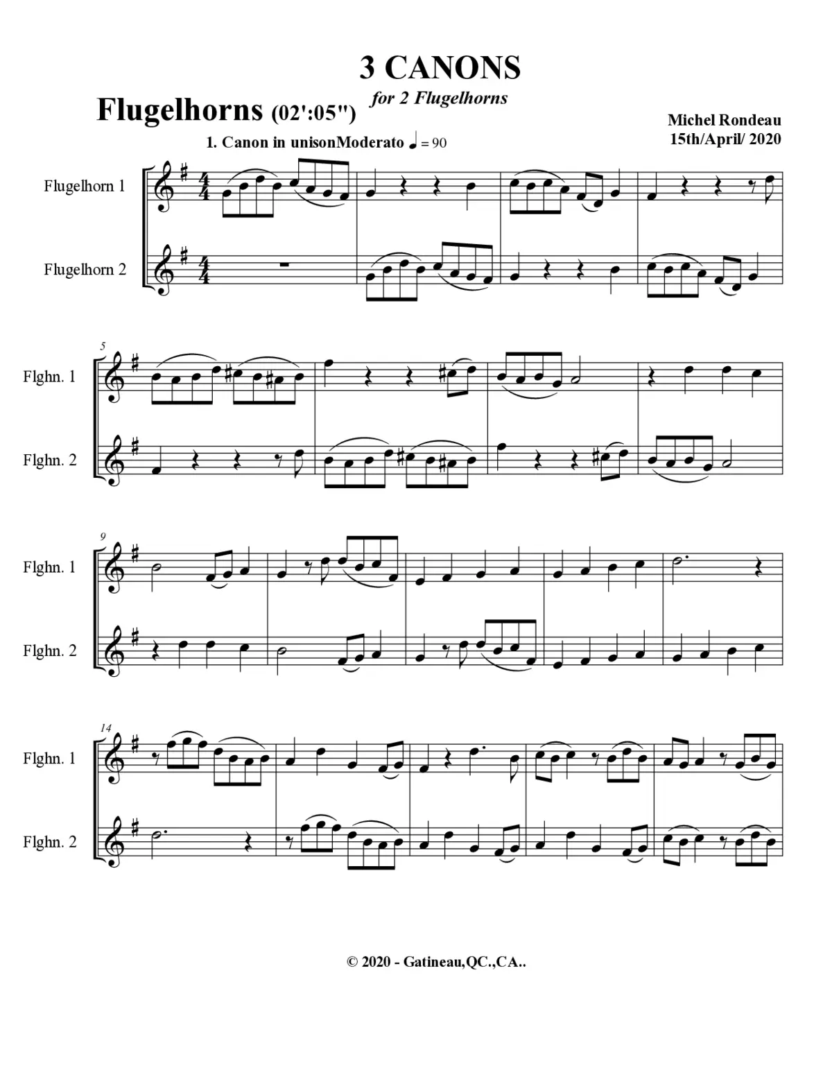 3 Canons - Page 1