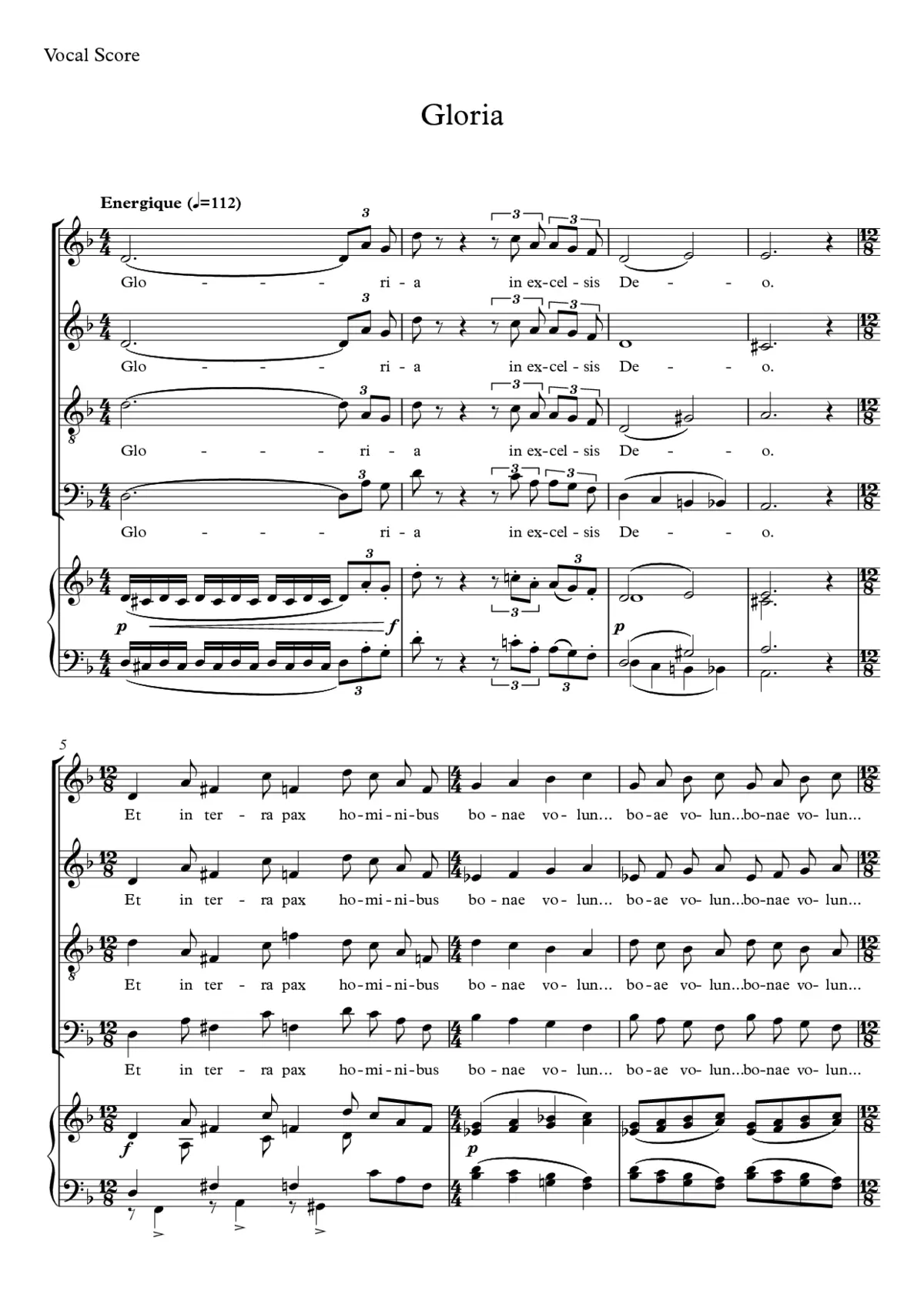 Gloria - Page 1