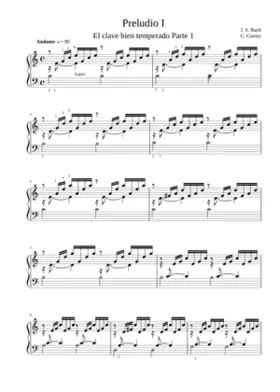 the well-tempered clavier - book 1 - no 1 prelude in c major bwv 846