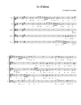 Io d'altrui
