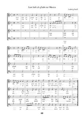Lust hab ich ghabt zur Musica