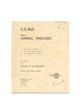 3 Choral Preludes