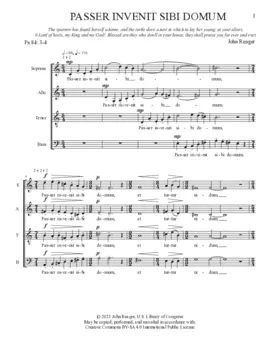 Passer invenit sibi domum